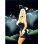 Classical bunny-kostyme-svart